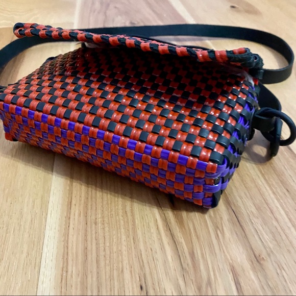 Truss Red Mini Top Handle Crossbody - Picture 5 of 13